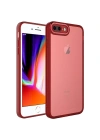 Apple iPhone 7 Plus Kılıf Kamera Korumalı Transparan Zore Post Kapak