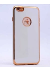 Apple iPhone 7 Plus Kılıf Zore Arkası Parlak 360 Silikon