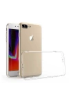 Apple iPhone 7 Plus Kılıf Zore Kamera Korumalı Süper Silikon Kapak