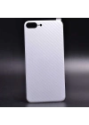 Apple iPhone 7 Plus Zore Kavisli Arka Karbon Koruyucu Jelatin