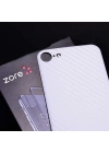 Apple iPhone 7 Zore Kavisli Arka Karbon Koruyucu Jelatin