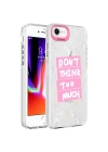Apple iPhone 8 Kılıf Mermer Desenli Zore Marbello Kapak