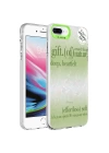 Apple iPhone 8 Plus Kılıf Mermer Desenli Zore Marbello Kapak