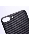 Apple iPhone 8 Plus Zore Kavisli Arka Karbon Koruyucu Jelatin