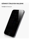 Apple iPhone 8 Plus Zore Kor Privacy Cam Ekran Koruyucu