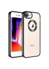 Apple iPhone SE 2020 Kılıf Kamera Korumalı Logo Gösteren Zore Omega Kapak