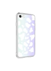 Apple iPhone SE 2020 Kılıf Zore M-Blue Desenli Kapak
