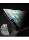 Apple iPhone SE 2020 Zore Anti-Dust Mat Privacy Temperli Ekran Koruyucu
