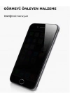 Apple iPhone SE 2020 Zore Kor Privacy Cam Ekran Koruyucu