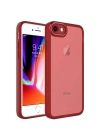 Apple iPhone SE 2022 Kılıf Kamera Korumalı Transparan Zore Post Kapak