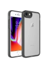 Apple iPhone SE 2022 Kılıf Kamera Korumalı Transparan Zore Post Kapak