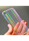 Apple iPhone SE 2022 Kılıf Zore Rainbow Kapak