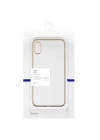 More TR Apple iPhone X Benks Magic Glitz Ultra-Thin Transparent Protective Soft Kapak