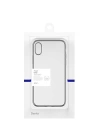 More TR Apple iPhone X Benks Magic Glitz Ultra-Thin Transparent Protective Soft Kapak