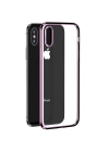 More TR Apple iPhone X Benks Magic Glitz Ultra-Thin Transparent Protective Soft Kapak