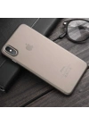 Apple iPhone X Kılıf Zore 1.Kalite PP Silikon