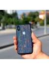 Apple iPhone X Kılıf Zore Çizgili Craft Arka Kapak