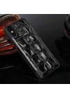Apple iPhone X Kılıf Zore Crocow Kapak