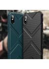 Apple iPhone X Kılıf Zore Hank Silikon