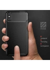 Apple iPhone X Kılıf Zore Negro Silikon Kapak