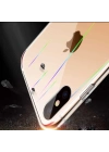 Apple iPhone X Kılıf Zore Rainbow Kapak