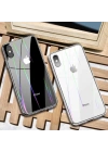 Apple iPhone X Kılıf Zore Rainbow Kapak