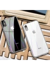 Apple iPhone X Kılıf Zore Rainbow Kapak