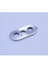 Apple iPhone X Zore Metal Kamera Koruyucu