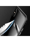 Apple iPhone XS Max 6.5 Kılıf Zore Devrim Mıknatıslı Cam Kapak