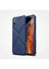 Apple iPhone XS Max 6.5 Kılıf Zore Hank Silikon