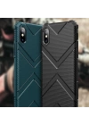 Apple iPhone XS Max 6.5 Kılıf Zore Hank Silikon