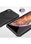 Apple iPhone XS Max 6.5 Kılıf Zore Hank Silikon