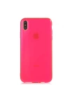 Apple iPhone XS Max 6.5 Kılıf Zore Mun Silikon