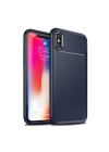 Apple iPhone XS Max 6.5 Kılıf Zore Negro Silikon Kapak