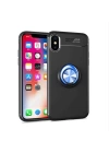 Apple iPhone XS Max 6.5 Kılıf Zore Ravel Silikon Kapak