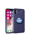 Apple iPhone XS Max 6.5 Kılıf Zore Ravel Silikon Kapak