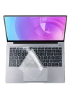 Apple Macbook 13.3 Air 2020 A2337 Zore Klavye Koruyucu Transparan Buzlu Silikon Ped