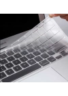 Apple Macbook Pro 14.2 2023 A2779 Zore Klavye Koruyucu Şeffaf Silikon Ped