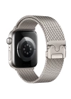 Apple Watch 10 42mm Zore KRD-121 Metal Hasır Kordon