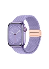 Apple Watch 10 42mm Zore KRD-134 Örgü Tasarımlı Hasır Kordon Strap Kayış