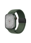Apple Watch 10 42mm Zore KRD-134 Örgü Tasarımlı Hasır Kordon Strap Kayış