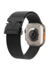 Apple Watch 10 42mm Zore KRD-25 Metal Hasır Kordon