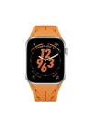 Apple Watch 10 46mm KRD-127 Metal Tokalı Silikon Kordon