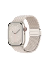 Apple Watch 10 46mm Zore KRD-134 Örgü Tasarımlı Hasır Kordon Strap Kayış
