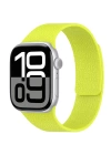 Apple Watch 10 46mm Zore KRD-136 Kabartma Desenli Silikon Kordon