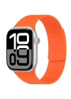 Apple Watch 10 46mm Zore KRD-136 Kabartma Desenli Silikon Kordon