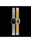 Apple Watch 10 46mm Zore KRD-149 Titanyum Silikon Kordon