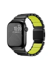 Apple Watch 10 46mm Zore KRD-149 Titanyum Silikon Kordon
