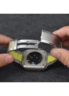 Apple Watch 10 46mm Zore KRD-155 Metal Silikon Kordon
