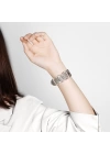 Apple Watch 38 40 41 Blink kordon - Gümüş